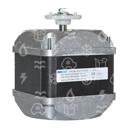motor EBM M4Q045-EA01-01/A08, 230V/1/50Hz, výkon/příkon 25/90 W